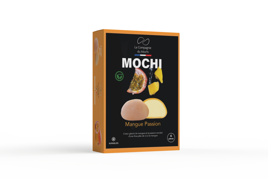 Mochi glacé Mangue Passion La Compagnie du Mochi