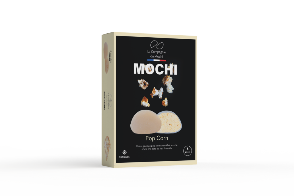 Mochi Glacé Pop Corn - La Compagnie du Mochi