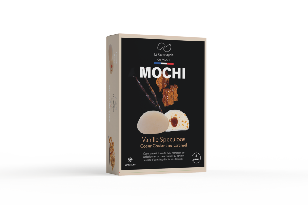 Mochi glacé Vanille Caramel Speculoos - La Compagnie du Mochi