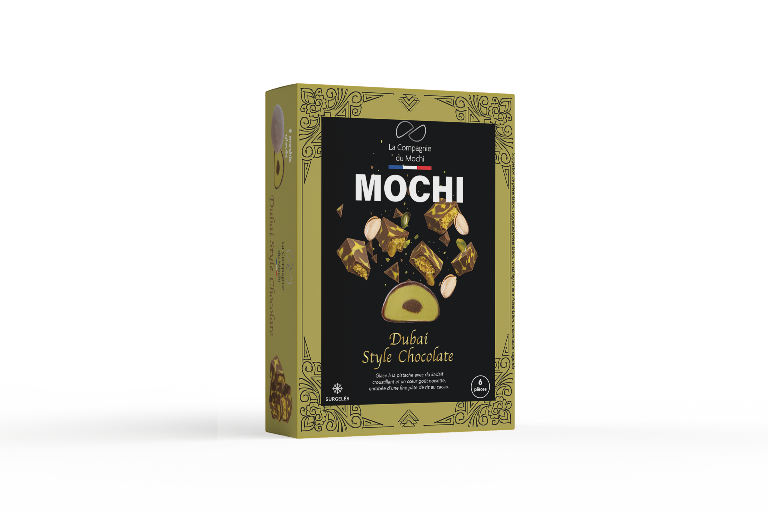 Mochi chocolat de Dubai